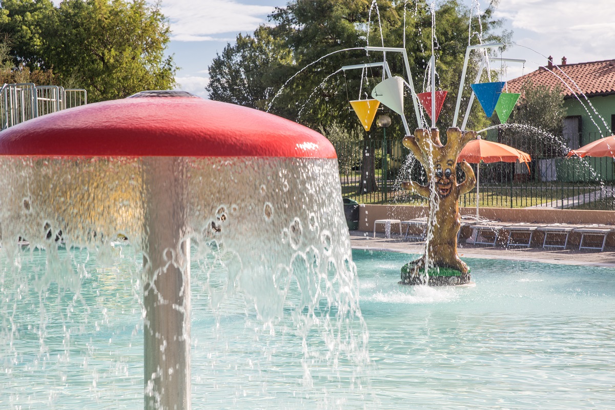 Garda Village – Kinderpool mit Wasserspielplatz