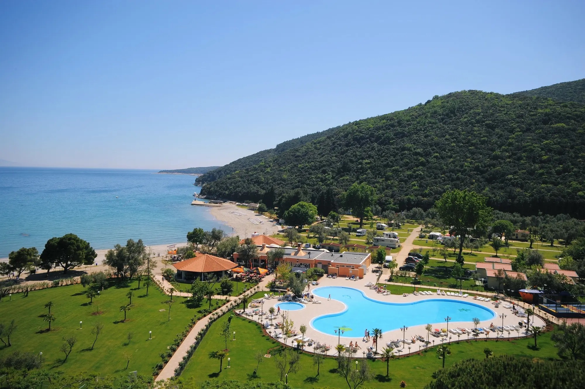 Camping Oliva in Rabac Kroatien