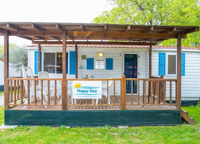 Camping Karavomilos Beach Mobilehome Happy Easy