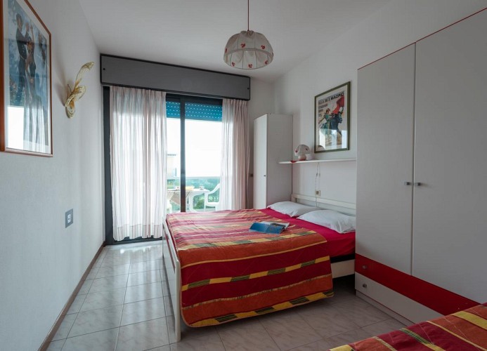 Residenz Luxor-Zweizimmerwohnung B5*+ mit seitlichem Meerblick