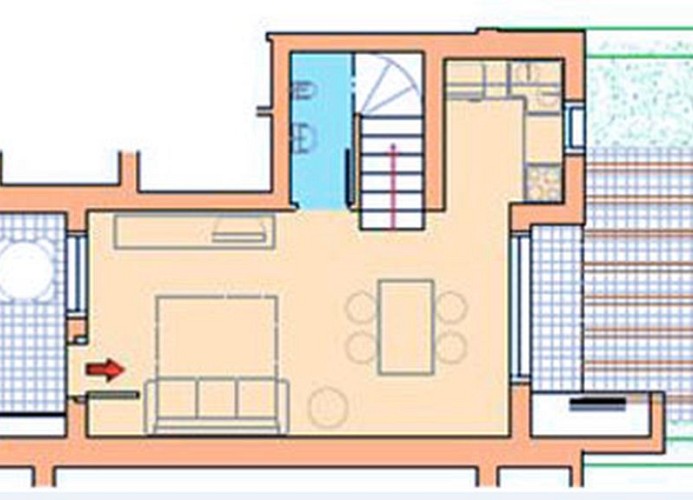 Villaggio A Mare Reihenhaus Villette M8 