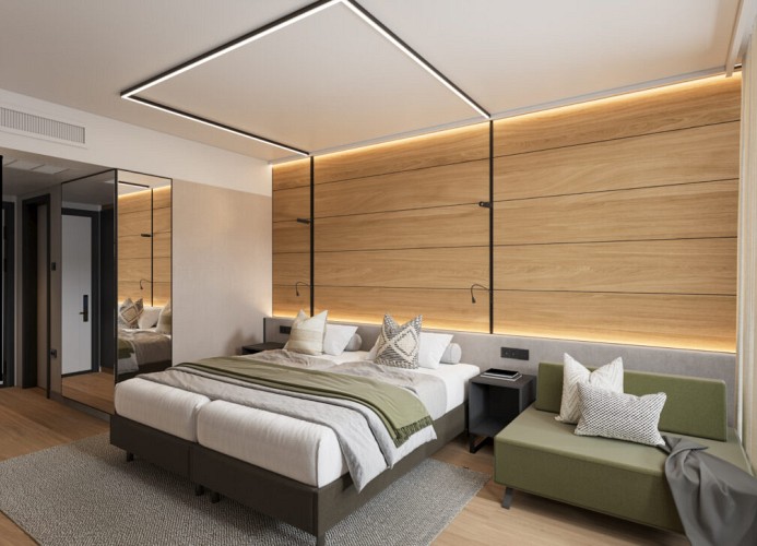 Hotel Pelegrin Plava Laguna Premium Zimmer mit Balkon zur Meerseite inkl. Halbpension