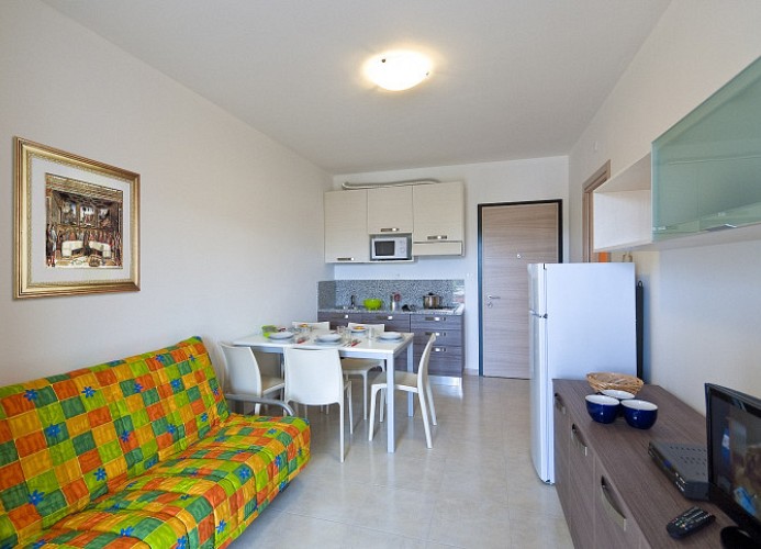 Residenz Rosa dei Venti Zweizimmer-Wohnung Bilo