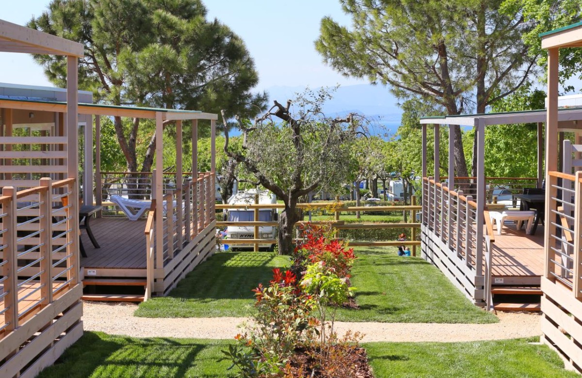 Ferienanlage Piani di Clodia Mobilehome Romeo 