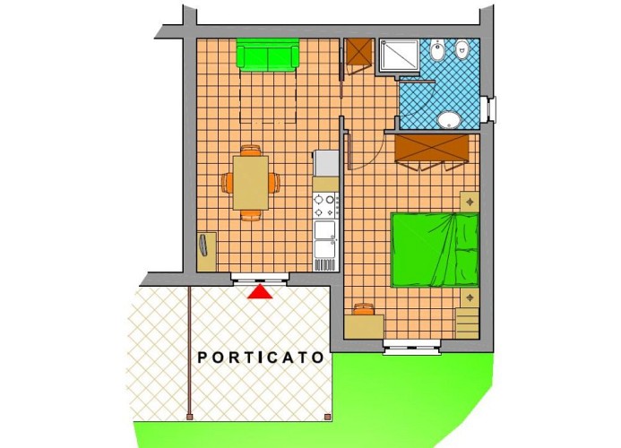 Residenz Rosa dei Venti Bungalow Mezzogiorno