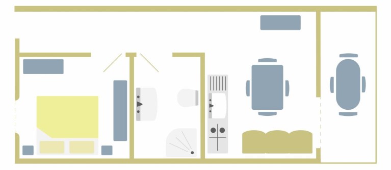 Residenz Campi Zweizimmer-Wohnung Bilo A2