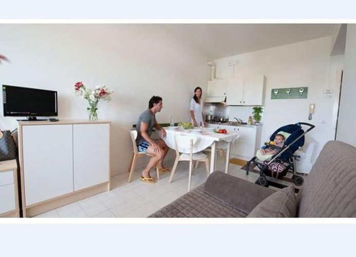 Ferienanlage Isaresidence Dreizimmer-Wohnung Family Studio