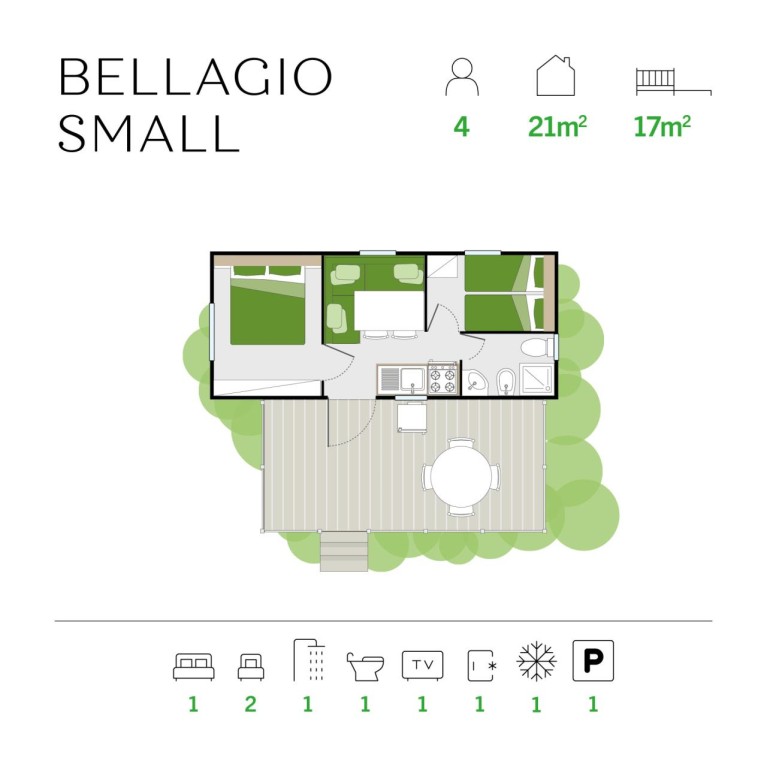 Barricata Holiday Village Mobilehome Bellagio Small