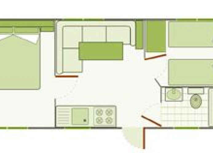Camping Smeraldo Dormeletto Mobilehome Standard