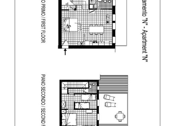 Residenz Arcobaleno Dreizimmer-Wohnung Cavalluccio Marino Plus
