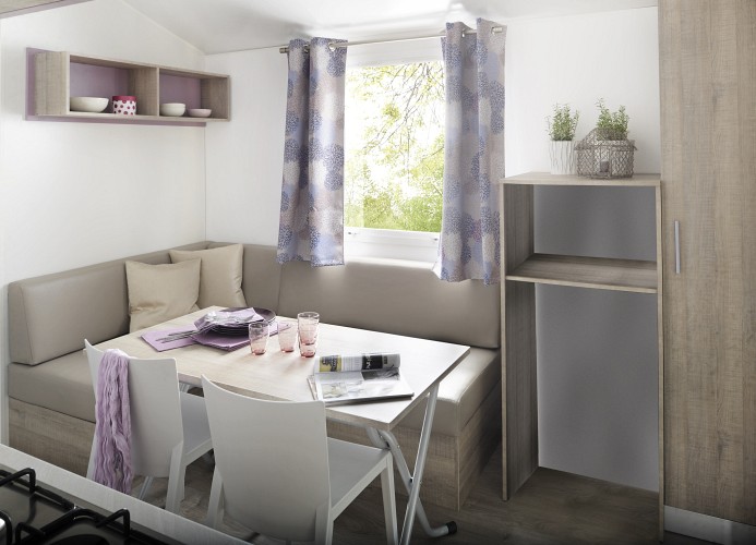 Camping Castell Montgri Mobilehome Happy Comfort 