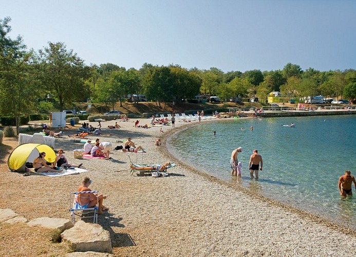 Valamar Camping Lanterna Mobilehome Happy Superior J Meerblick