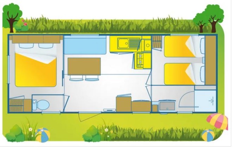 Duca Amedeo Village Mobilehome Happy Comfort