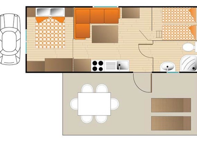 Feriendorf Oasi Mobilehome Maui 