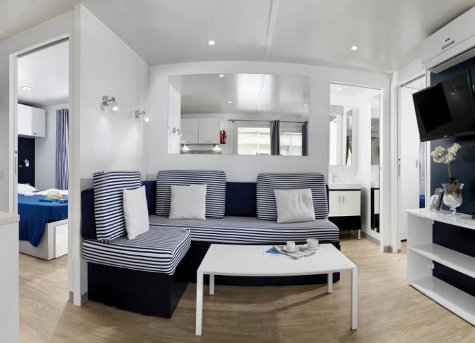Barricata Holiday Village Mobilehome Giove XXL Premium