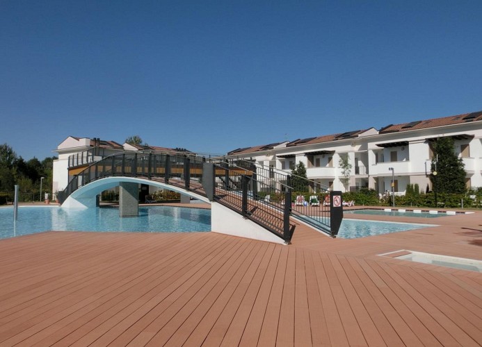 Residenz Evanike Zweizimmer-Wohnung Tipo B1 1S poolseitig (57/59/62) 