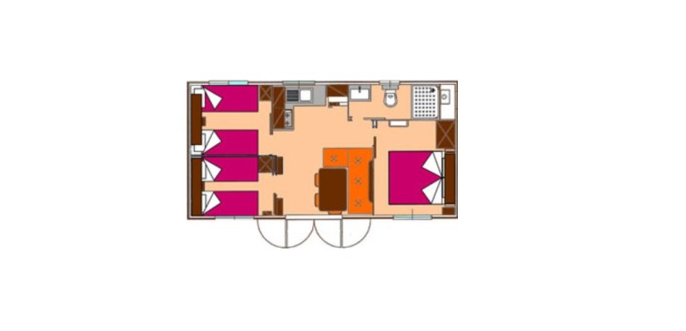 Ferienanlage Bella Italia Mobilehome Girasole Suite