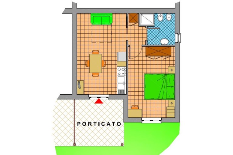 Residenz Rosa dei Venti Bungalow Mezzogiorno