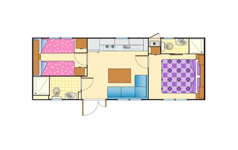 Feriendorf Le Tamerici Mobilehome Arno