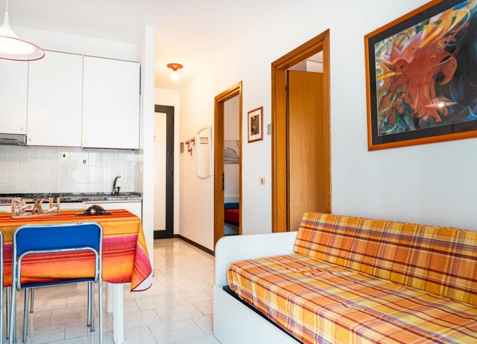 Residenz Luxor-Dreizimmerwohnung C6*+ mit seitlichem Meerblick
