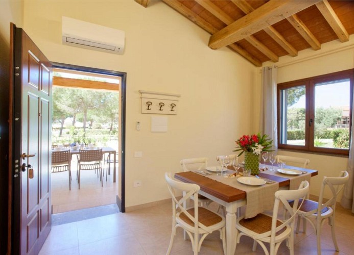 Resort Capalbio Dreizimmer-Bungalow New Comfort Trilo