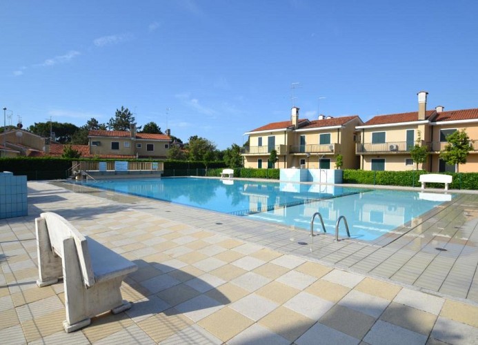 Residenz Michelangelo-Zweizimmerwohnung B4*+ Richtung Pool Erdgeschoss