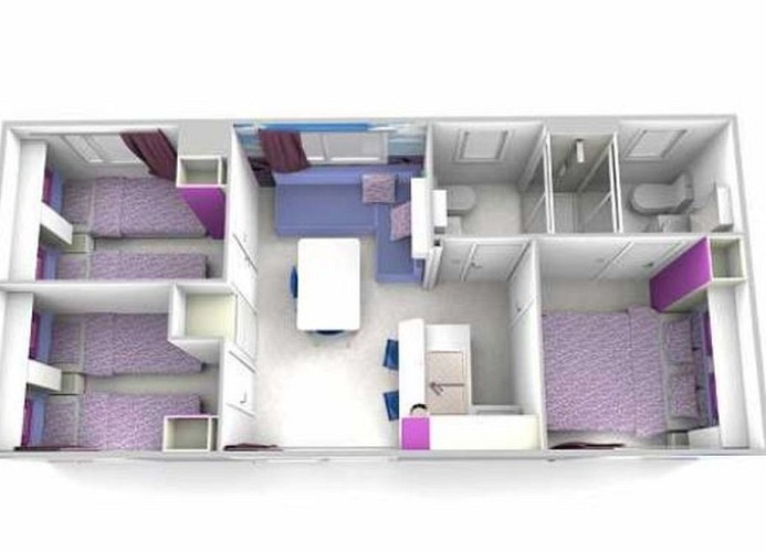 Camping Village Internazionale Sottomarina Mobilehome Gardenia HUB 
