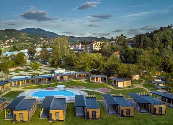 Glamping-Dorf Terme Tuhelj Mobilehome Vita Family