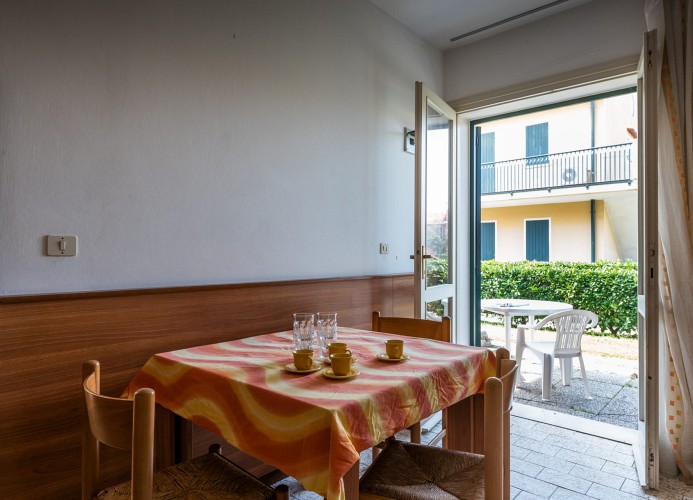 Residenz Michelangelo-Zweizimmerwohnung B4*+ Richtung Pool Erdgeschoss