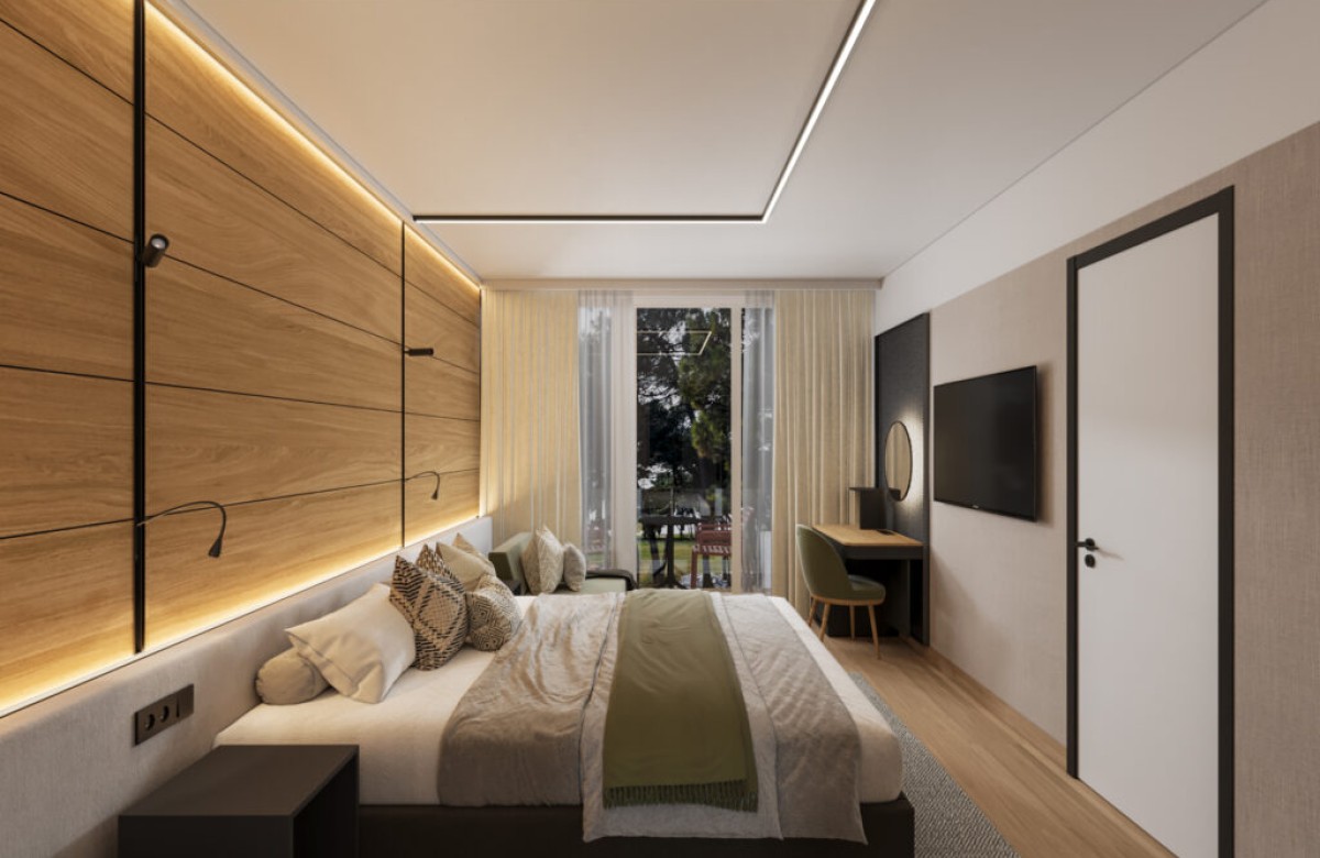Hotel Pelegrin Plava Laguna Premium Zimmer mit Balkon zur Meerseite inkl. Halbpension
