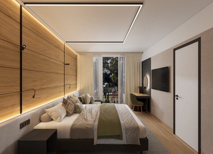 Hotel Pelegrin Plava Laguna Premium Zimmer mit Balkon zur Meerseite inkl. Halbpension