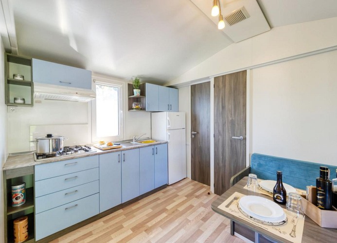Feriendorf Benedetto Mobilehome Corallo Blue
