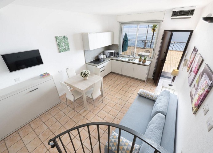 Residenz Casa e Vela Zweizimmer-Wohnung Bilo mit Seeblick