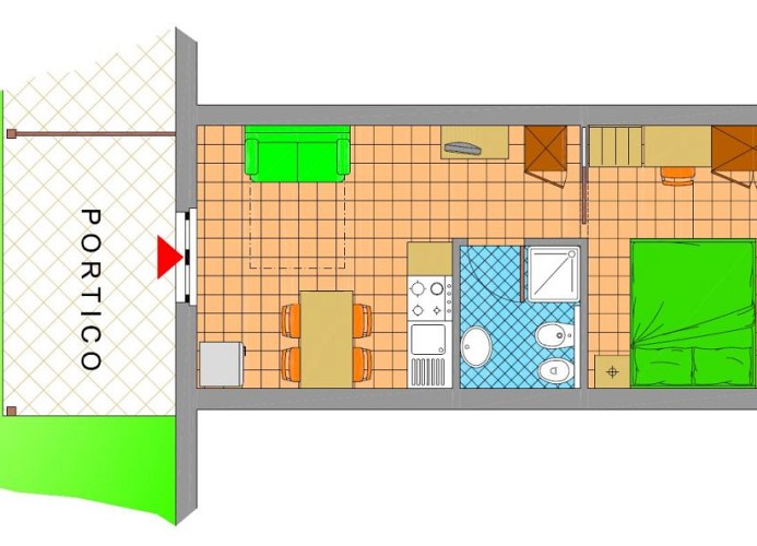 Residenz Rosa dei Venti Bungalow Grecale 