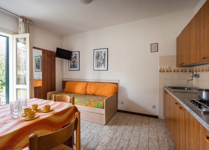 Residenz Michelangelo-Zweizimmerwohnung B4*+ Richtung Pool Erdgeschoss