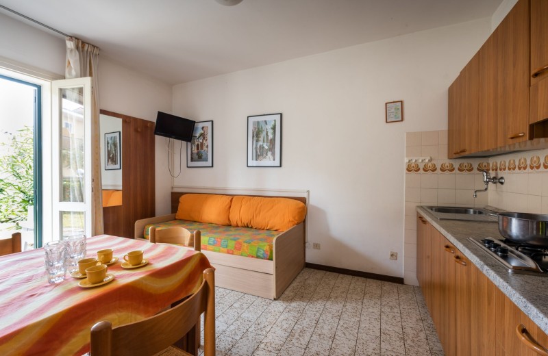 Residenz Michelangelo-Zweizimmerwohnung B4*+ Richtung Pool Erdgeschoss