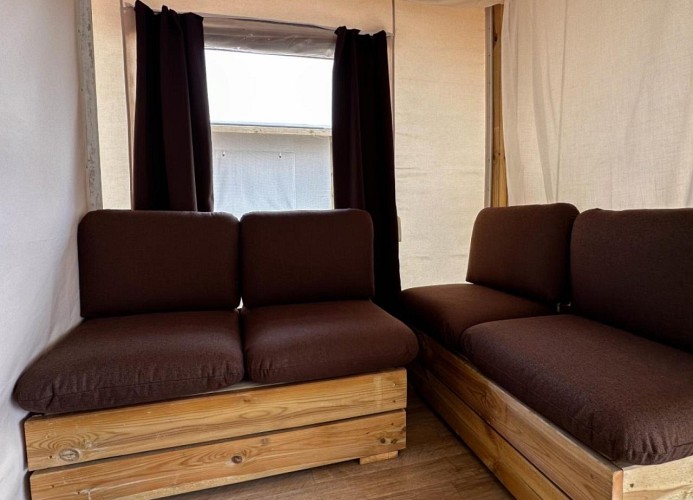 Sereno Camping Holiday Wood Tent Glamping