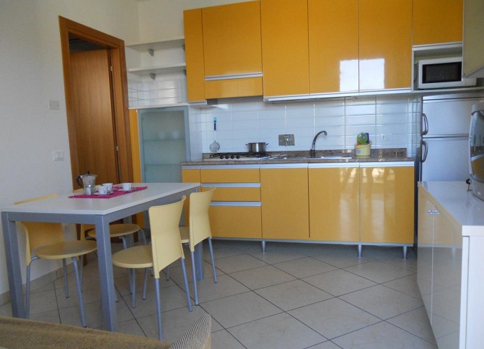 Residenz Tulipano Zweizimmer-Wohnung Erdgeschoss Tipo B2 1S M2 (02/05/08/11/14/17)