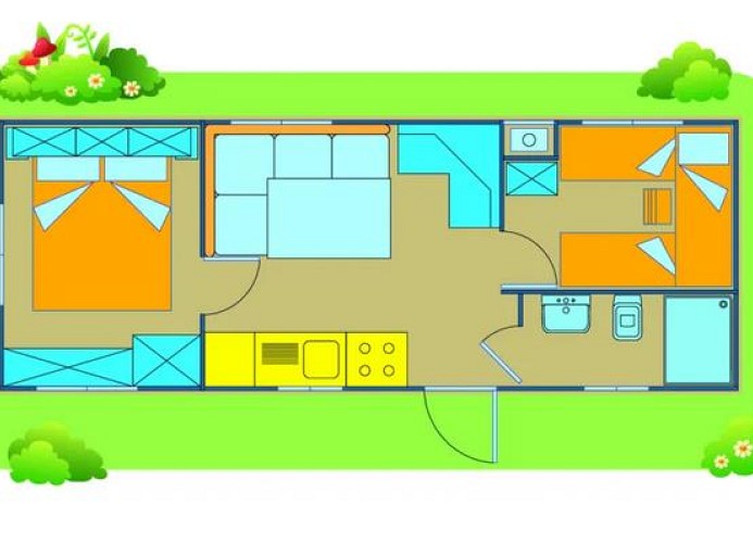 Camping Bella Italia Sardinia Mobilehome Happy Easy