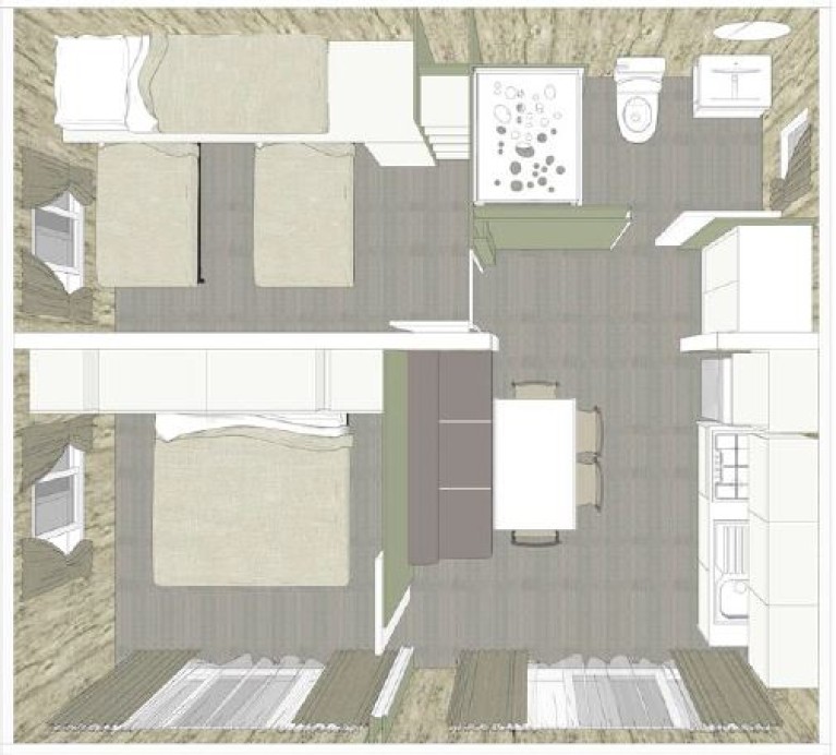 Feriendorf Le Palme Mobilehome Prestige