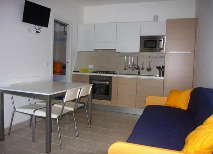 Residenz Azzurro Zweizimmer-Wohnung Tipo BS 1P 88