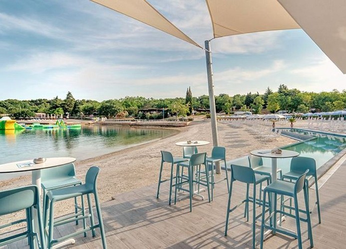 Valamar Camping Lanterna Mobilehome Happy Superior J Meerblick
