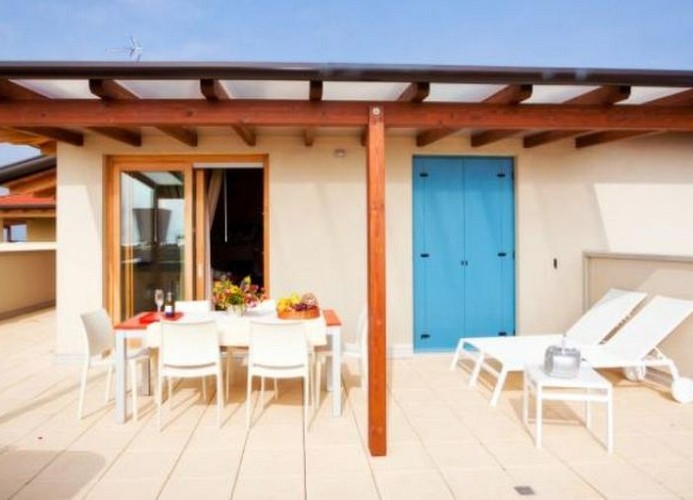 Villaggio A Mare Dreizimmer-Wohnung Trilo Penthouse Superior LIR6
