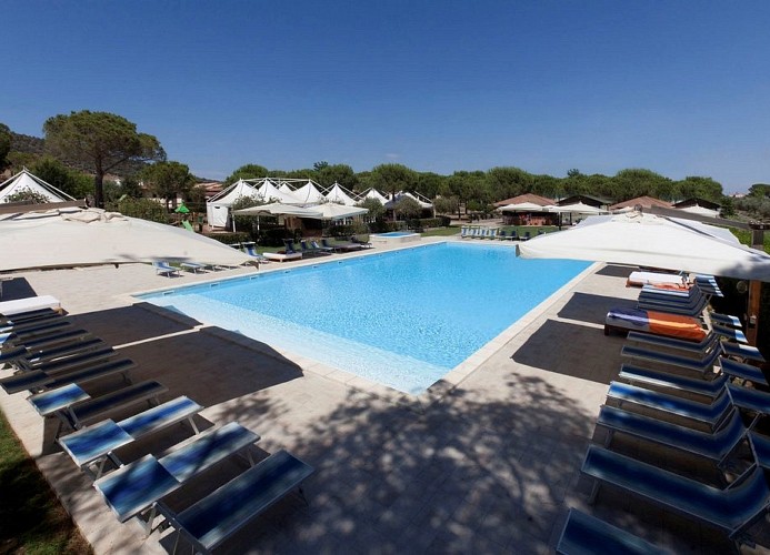 Resort Capalbio Zweizimmer-Bungalow Smart Bilo