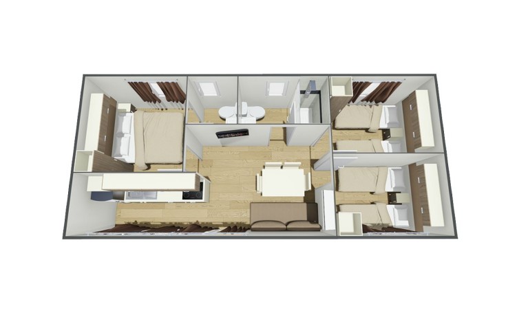 Ferienpark Garda Village Maxicaravan Deluxe