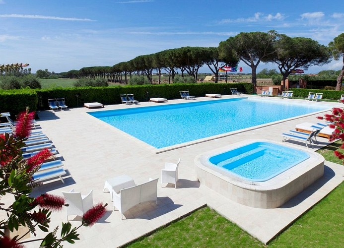 Resort Capalbio Zweizimmer-Bungalow Smart Bilo
