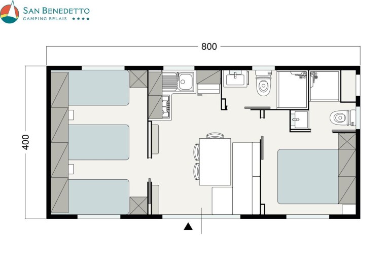 Feriendorf Benedetto Mobilehome Family Joy