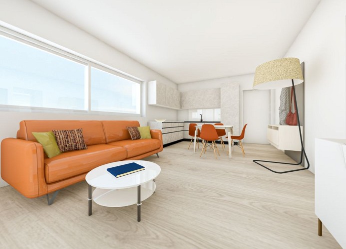 Residenz Zero Zero Zweizimmer-Wohnung Tipo B4 
