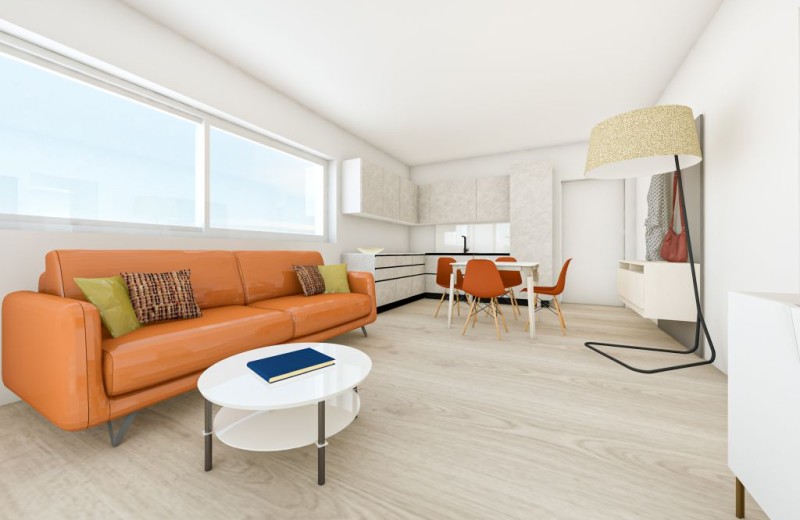Residenz Zero Zero Zweizimmer-Wohnung Tipo B4 