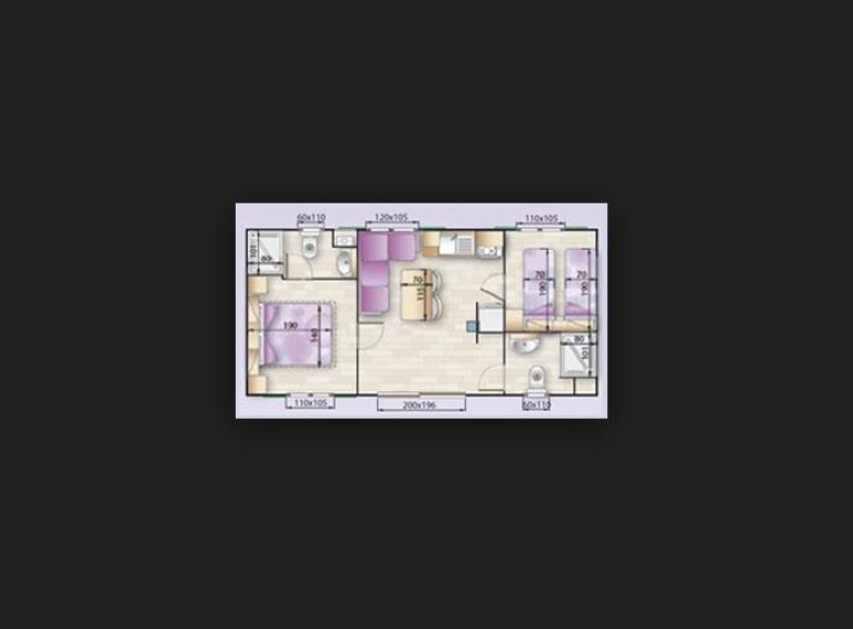 Amadria Park Sibenik Mobilehome Standard 4+2 Amadria Park Sibenik Mobilehome Standard 4+2